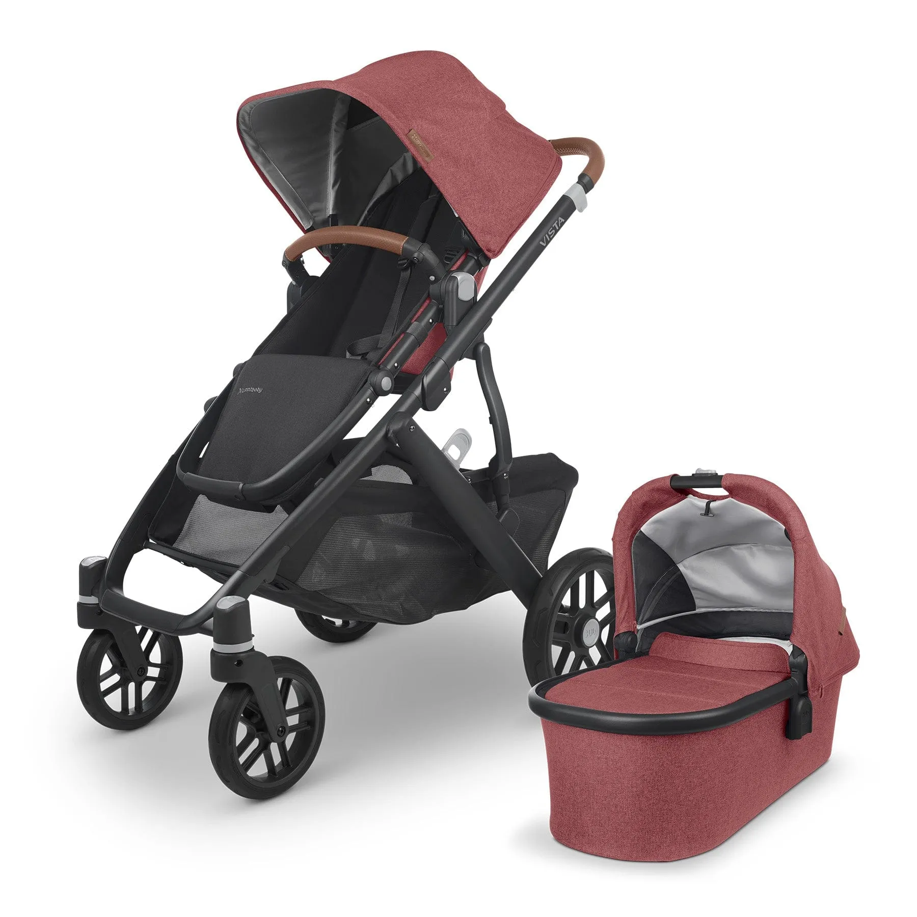 UPPAbaby Vista V2 with Cloud T Car Seat and Base - Lucy