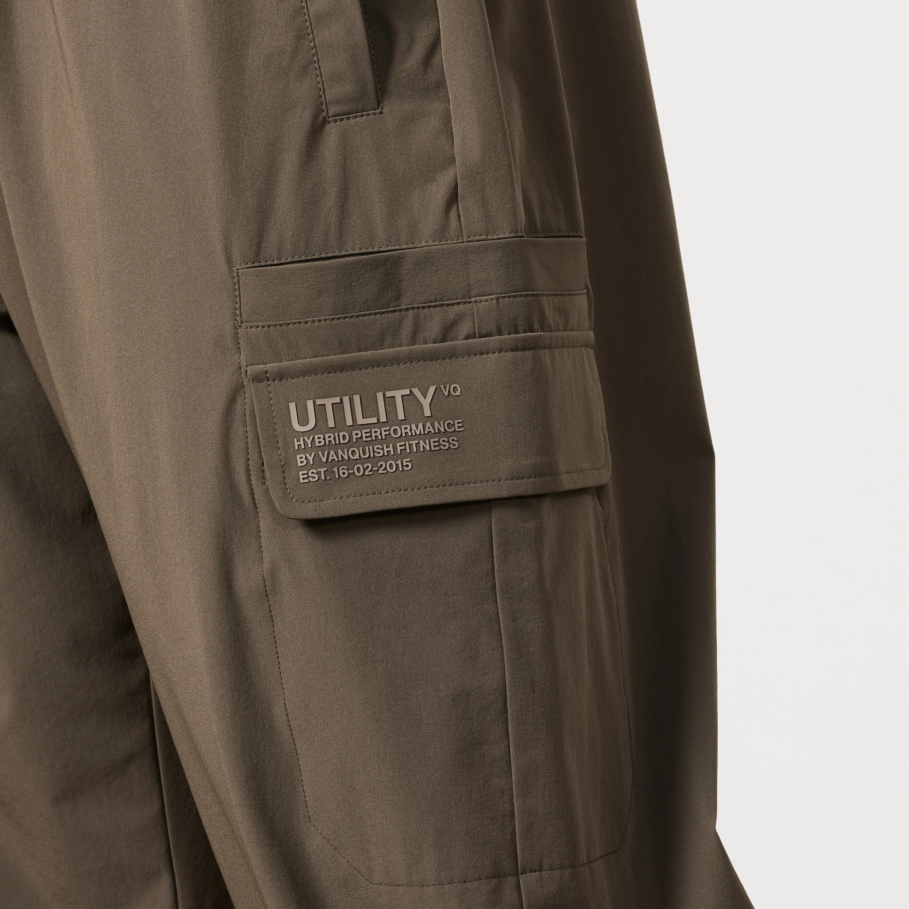 Vanquish Utility Brown Wide Leg Cargo Pants