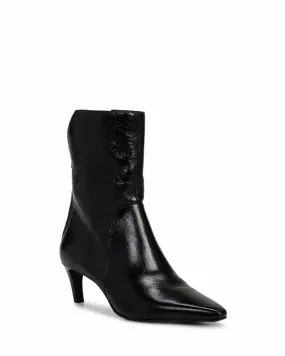 Vince Camuto QUINDELE BLACK/TEXTURE CALF SHINE