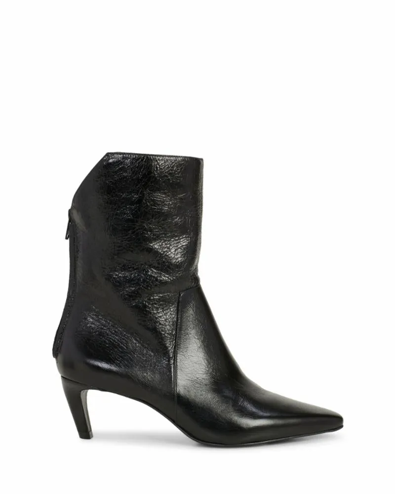 Vince Camuto QUINDELE BLACK/TEXTURE CALF SHINE