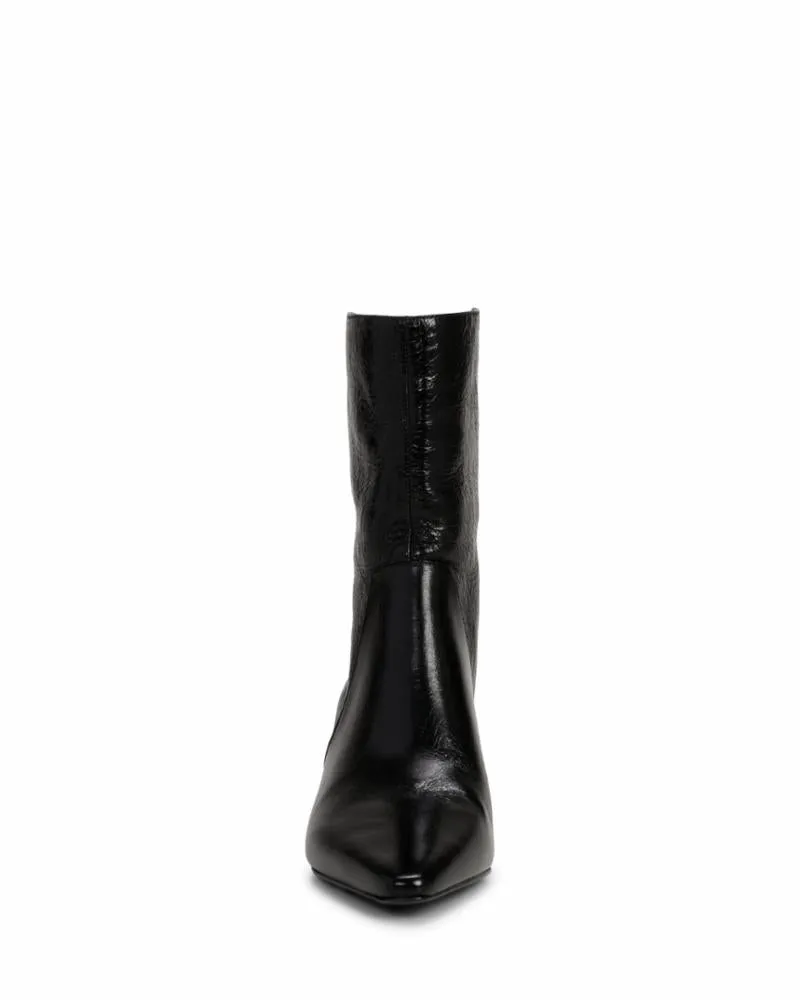 Vince Camuto QUINDELE BLACK/TEXTURE CALF SHINE