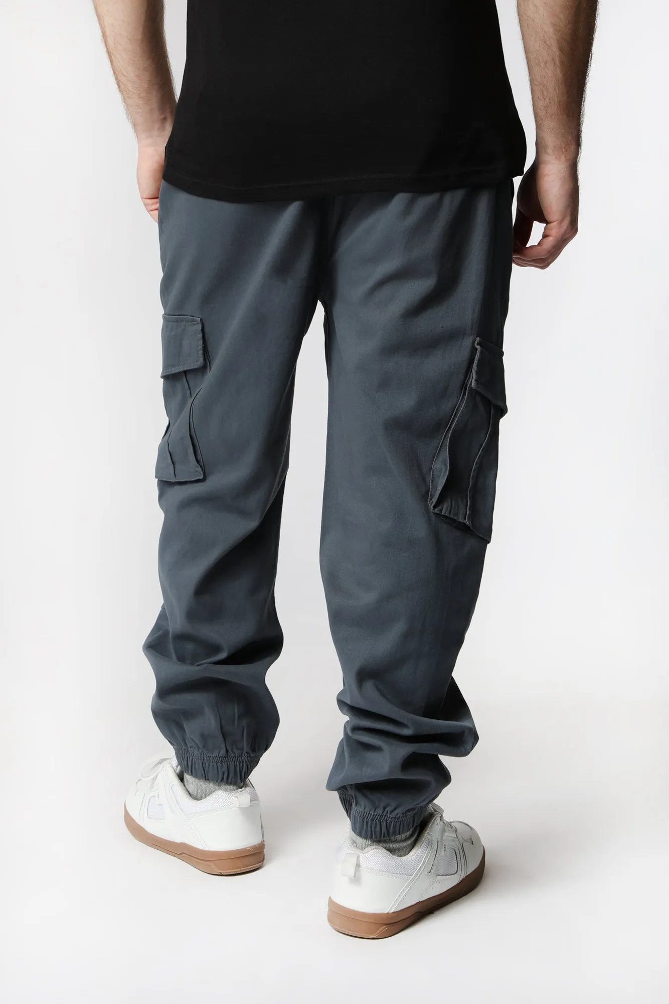 West49 Mens Twill Cargo Jogger