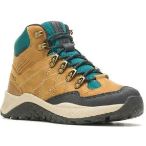 Wolverine Women's Luton Mid WP Outdoor Hiker Boot -Gold- W880386