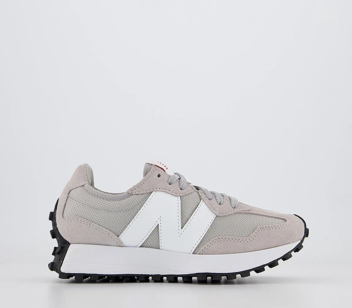 Womens New Balance 327 Trainers Grey Rain Cloud